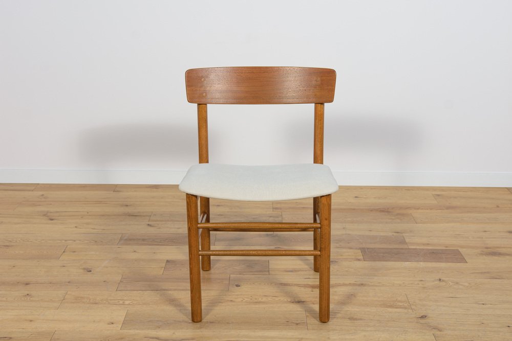 J39 Folkchairs Chairs by Børge Mogensen for Farstrup, 1950s, Set of 6