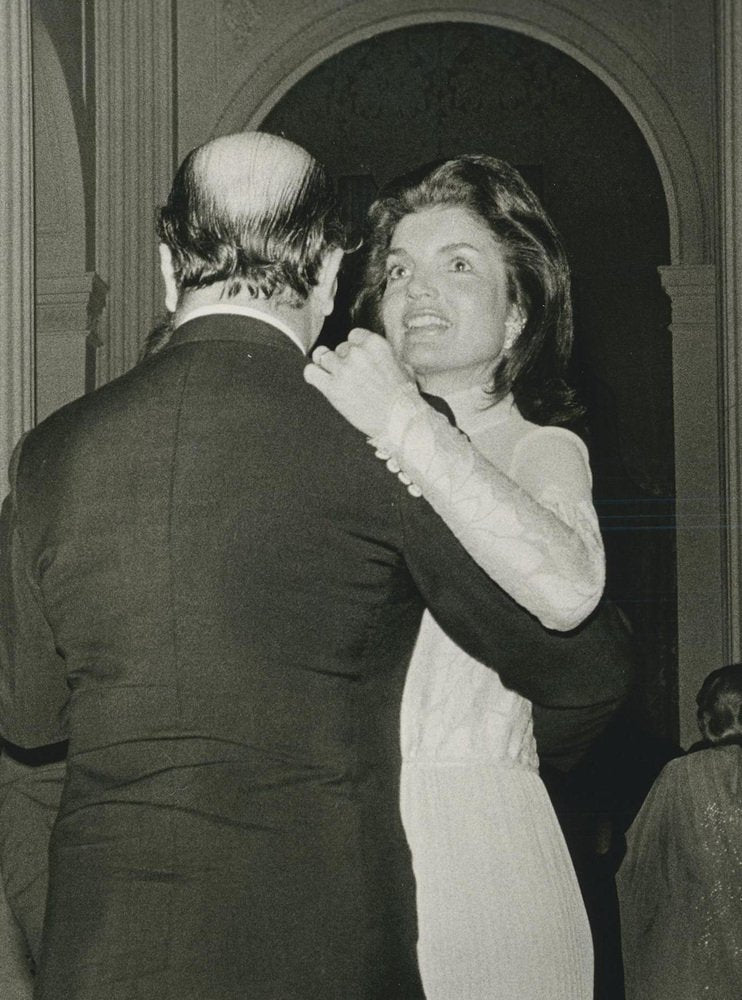 Jackie Kennedy and Alejandro Orfila, Black and White Photograph, 1960s