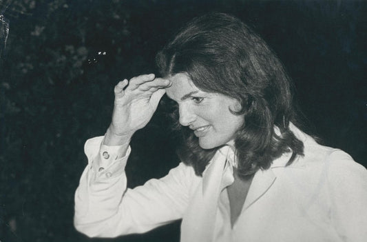 Jackie Kennedy, Black and White Photography, 1970s