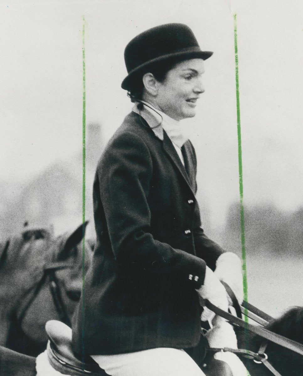 Jackie Kennedy Horseriding, 1970s, Photographic Print