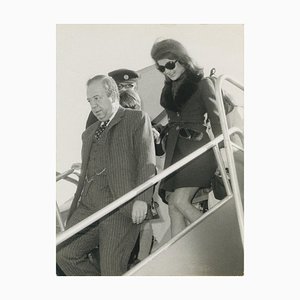 Jackie Kennedy Leaving the Plane, 1970s, Photograph-DYV-1740016