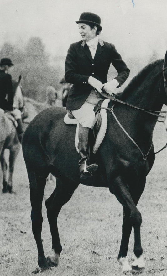 Jackie Kennedy Onassis, 1973, Black & White Photograph