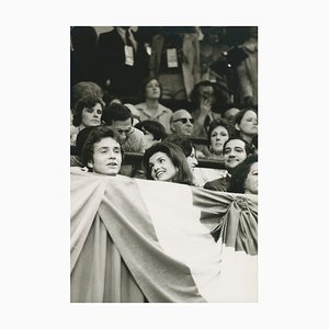 Jackie Kennedy Onassis, Madison Square Garden, 1970s, Black and White Photograph-DYV-1278299