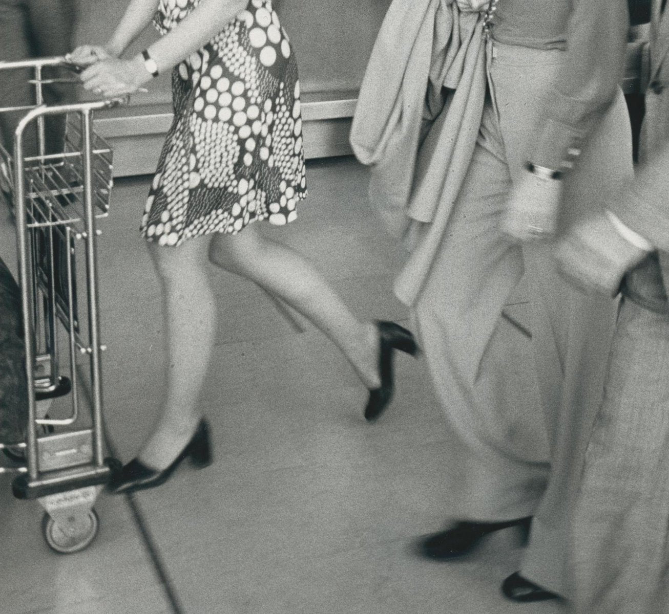 Jackie O. at the Airport, Paris, France, 1970s, Photograph