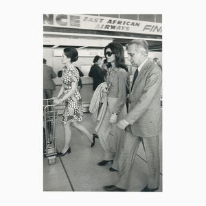 Jackie O. at the Airport, Paris, France, 1970s, Photograph-DYV-1729768