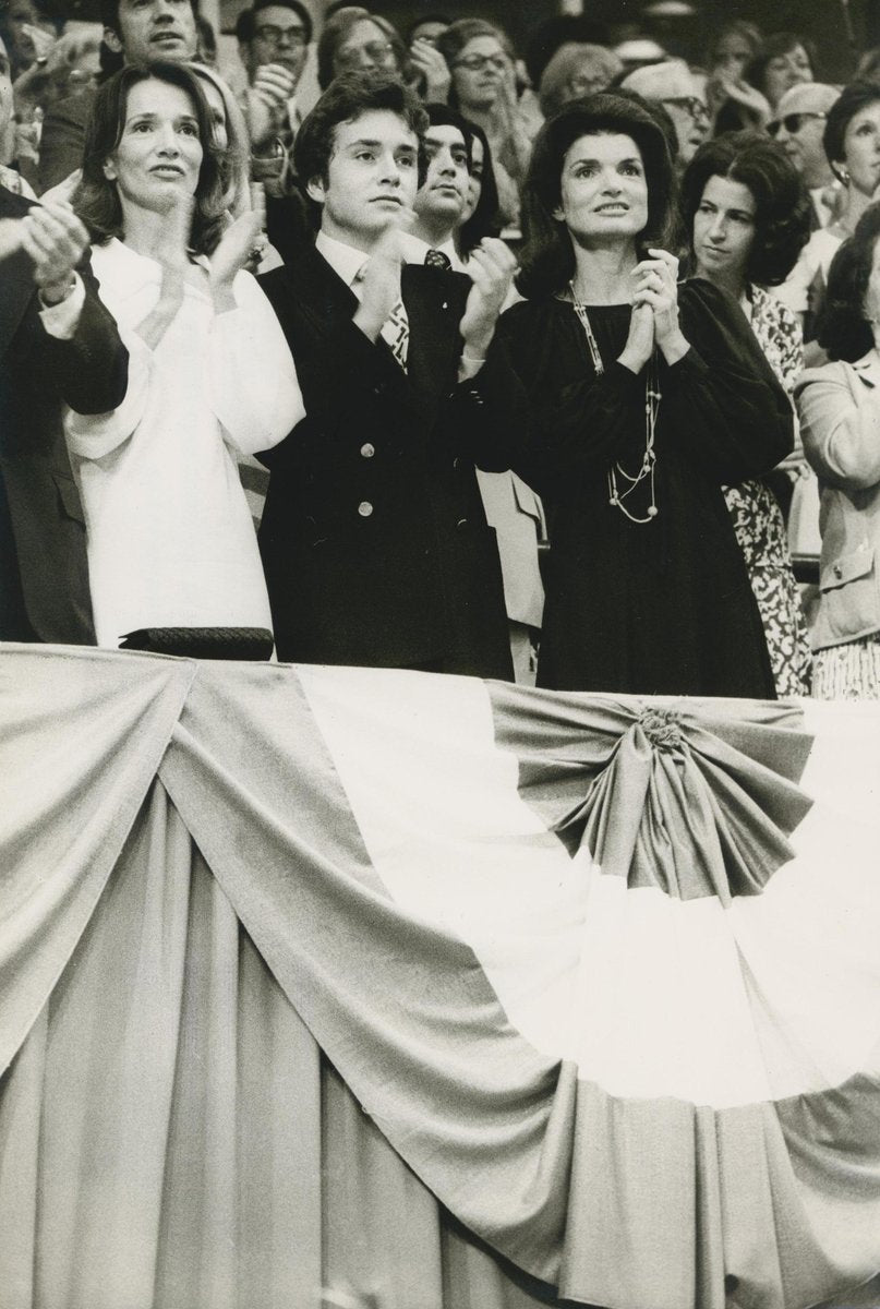 Jackie Onassis, Black and White Photograph, 1960s