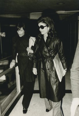 Jackie Onassis Leaves Paris, France, 1970s, Photograph-DYV-1732376