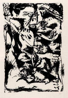 Jackson Pollock, Untitled, Expression No. 2, Screen Print, 1964-ZCI-1769905