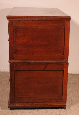 Jacobean Chest of Drawers in Oak, 17th Century-HPU-1775443