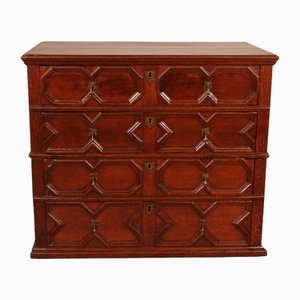 Jacobean Chest of Drawers in Oak, 17th Century-HPU-1775443