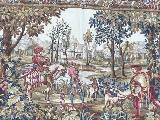 Jacquard Tapestry Maximiliens Hunt Design-YMM-1061632