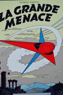 Jacques Martin, La grande menace, 1985, Serigraph-KHH-1205000