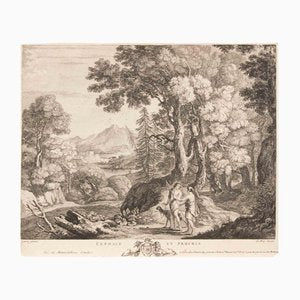 Jacques-Philippe Le Bas, Céphale et Procris, Etching, 1740-ZCI-2032718