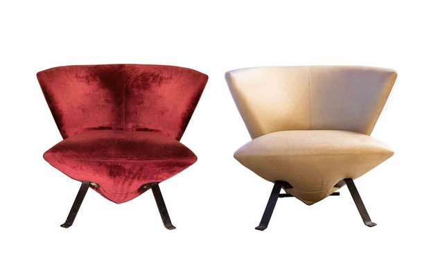 Jada Armchairs by Sergio Saporiti, Italy, 1960s, Set of 2-ZCI-1234352