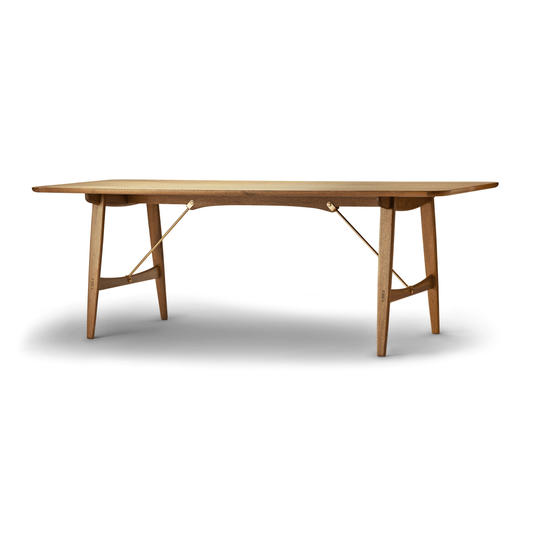 BM1160 | Hunting Table by Carl Hansen & Søn #Oak / Oiled / Brass