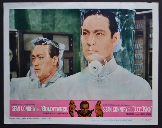 James Bond 007 Dr. No Original Lobby Card, UK, 1962