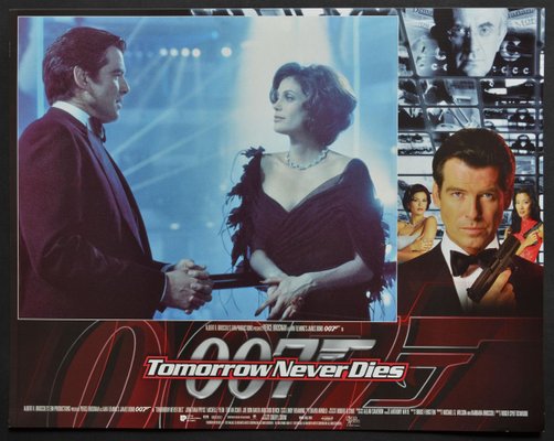 James Bond Tomorrow Never Dies Original Lobby Card, UK, 1997-DYV-701210