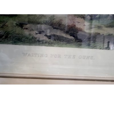 James Hardy, Waiting for the Guns, 1950s, Bronze & Crystal & Wood & Paper, Framed-TCS-2019789