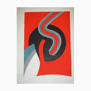 James Pichette, Abstract Composition, 20th Century, Lithograph-KHH-1208916