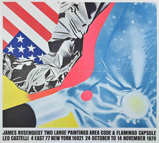 James Rosenquist Exhibition Poster, 1970