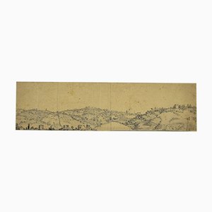 Jan Peter Verdussen - Landscape - Original Pencil Drawing - Mid-18th Century-ZCI-870790