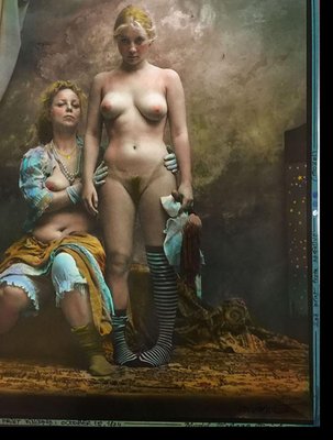 Jan Saudek, My Favourite Portrait of Mother & Daughter, Original Photographic Gelatin Print, Late 20th Century-UCH-1224933