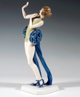 Janine Porcelain Figurine by Dorothea Charol for Rosenthal Selb, 1920s-EMT-2017629