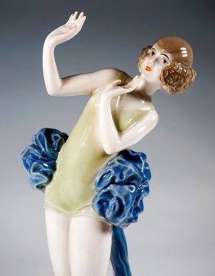 Janine Porcelain Figurine by Dorothea Charol for Rosenthal Selb, 1920s-EMT-2017629