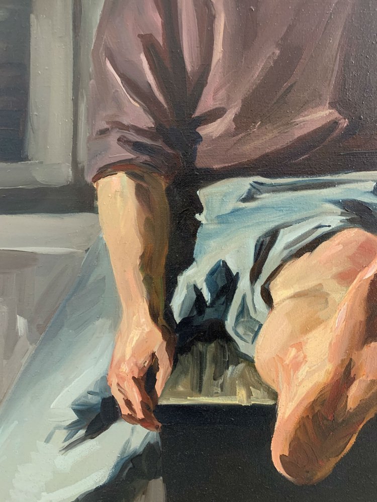 Janusz Szpyt, A Toe, 2004, Oil on Canvas