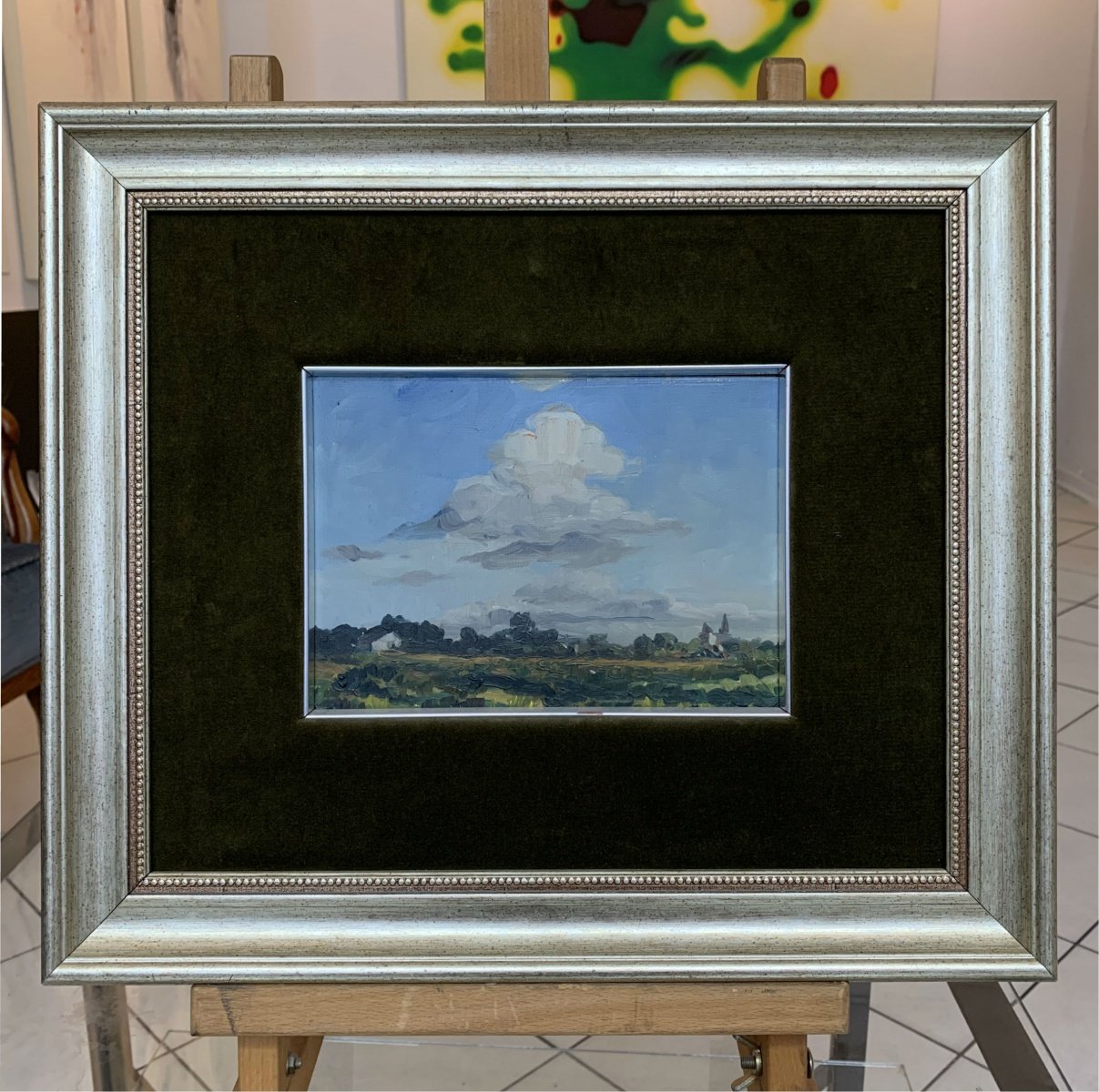 Janusz Szpyt, A View, Oil on Canvas, 2007