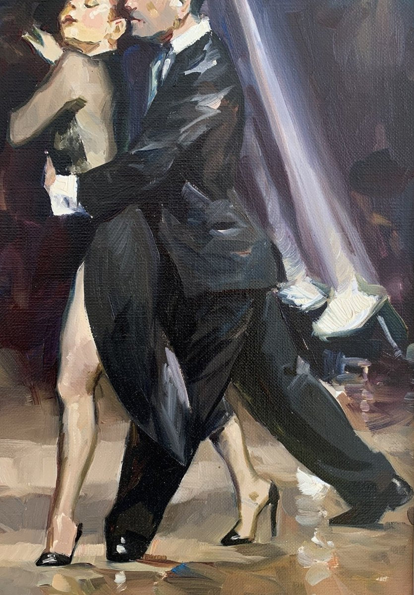 Janusz Szpyt, Dance, 2021, Oil on Canvas