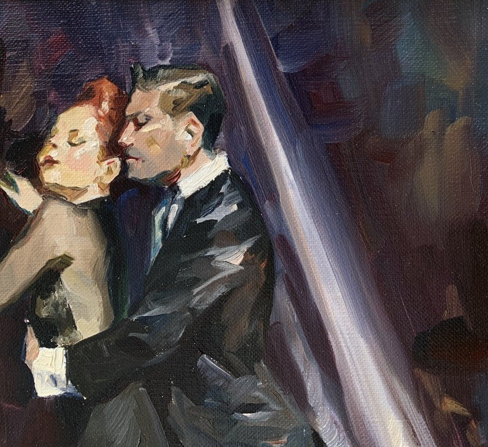 Janusz Szpyt, Dance, 2021, Oil on Canvas