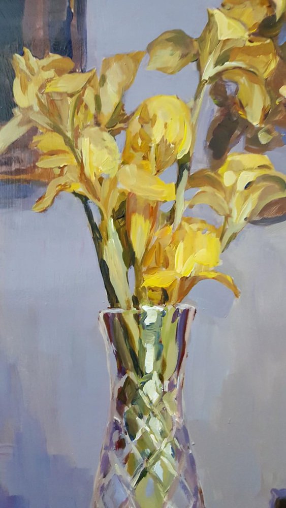 Janusz Szpyt, Irises, 2013