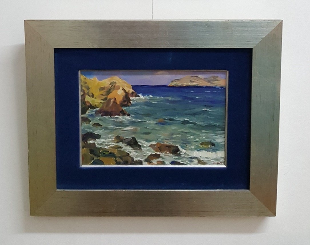 Janusz Szpyt, Kini Coast, 2010, Oil on Panel