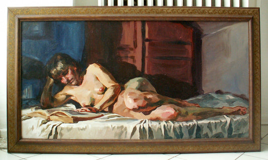 Janusz Szpyt, Nude A, 2006, Oil on Canvas