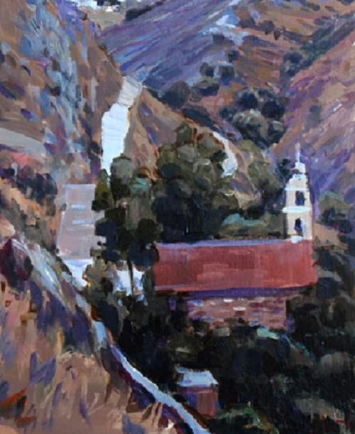 Janusz Szpyt, View of Ermoupoli, 2012