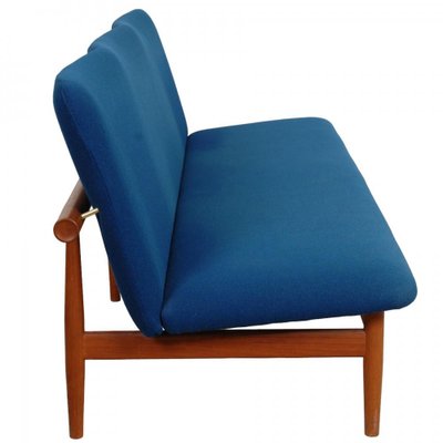 Japan 3-Seater Sofa in Blue Fabric by Finn Juhl, 1960s-MTD-1783918