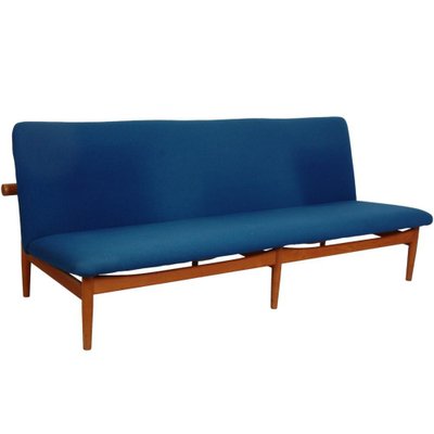 Japan 3-Seater Sofa in Blue Fabric by Finn Juhl, 1960s-MTD-1783918