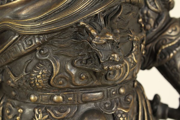 Japanese Artist, God of War, 20th Century, Bronze-IJR-1404470