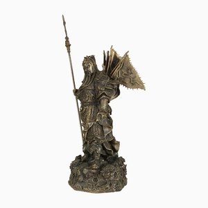 Japanese Artist, God of War, 20th Century, Bronze-IJR-1404470