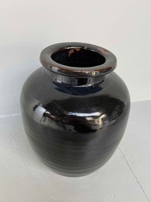 Japanese Black Glazed Jug, 1890s-DWL-1397618