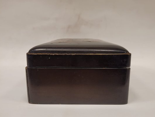 Japanese Box in Lacquered and Polychrome, 19th Century-NUC-1440708