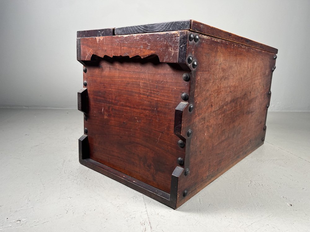 Japanese Box with Metal Studs, 1930