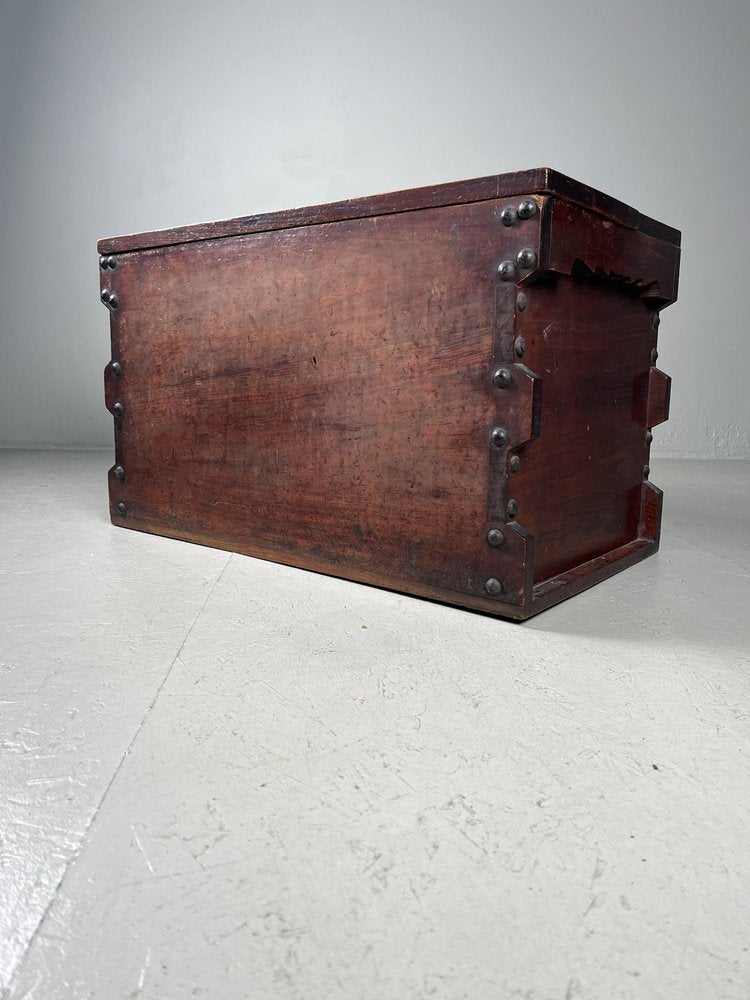 Japanese Box with Metal Studs, 1930