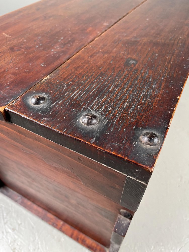 Japanese Box with Metal Studs, 1930