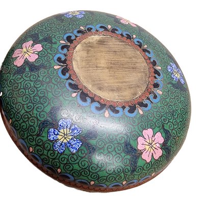 Japanese Cloisonné Meiji Box-VHW-2028256