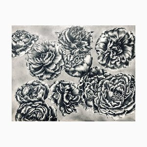 Japanese Drawing, Tomo Sakurai, Peony, 2020-CHG-958518