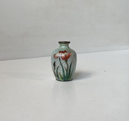 Japanese Ginbari Perfume Vase in Cloisonne Enamel, 1920s-LCR-1768908