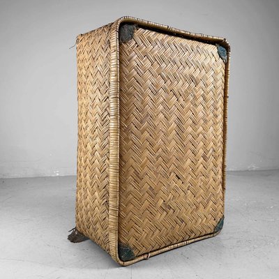 Japanese Gyori Bamboo Storage Basket, 1960s-DWL-2020514