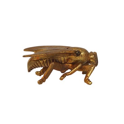 Japanese Insects in Copper, Brass and Wood, Set of 9-RY-1360250